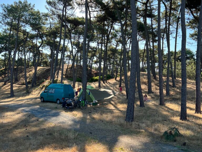 Campin municipal Le Gurp dans le Médoc à 2 minutes de la mer